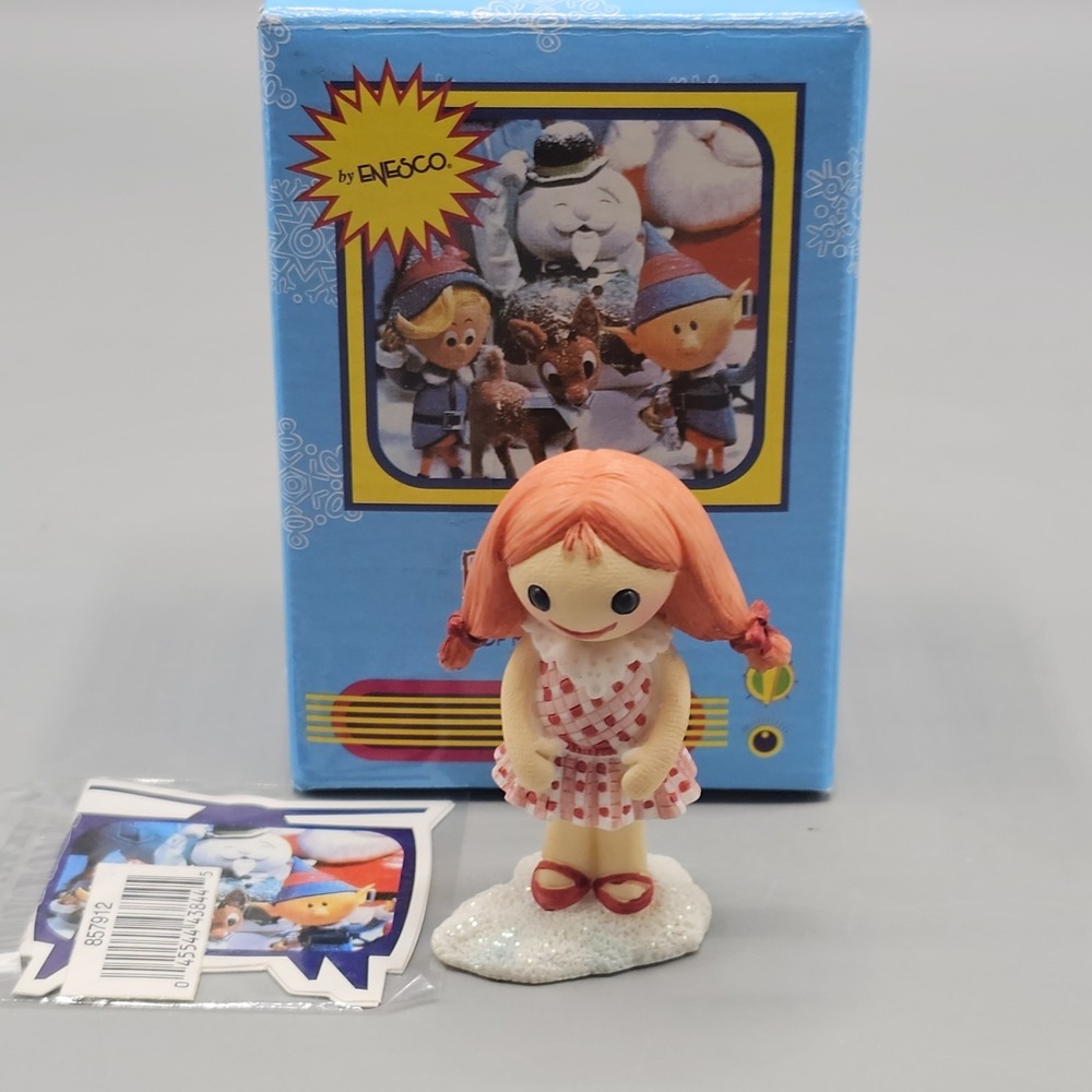 Rudolf And The Island Of Misfit Toys "Rag doll" 857912 Enesco Mini Figure W/ Box